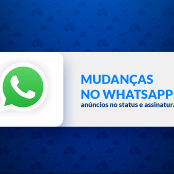 mudanças no whatsapp