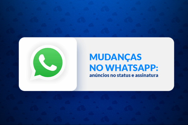 mudanças no whatsapp